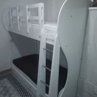 تخت دوطبقه mdf|تخت و سرویس خواب|فردیس, شهرک ۱۱۰|دیوار