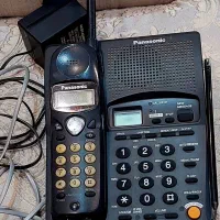 تلفن بی سیم پاناسونیک مدل KX-TC1282JBX|تلفن رومیزی|رشت, گلسار|دیوار