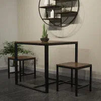 میز ناهارخوری ۲ نفره کارماهوم مدل Rino با گارانتی