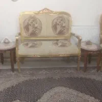 مبل سلطنتی ۷نفره با میز تلویزیون|مبلمان خانگی و میز عسلی|مرند, |دیوار