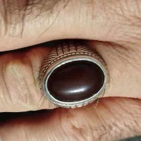 انگشتر عقیق سرخ