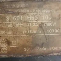 سنگ فرز بزرگ ۲۴۰۰w بوش اصلیBOSCH|ابزارآلات|تهران, دانشگاه شریف|دیوار