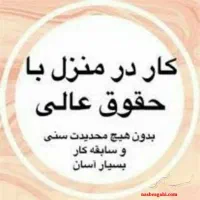 استخدام وکاردرمنزل