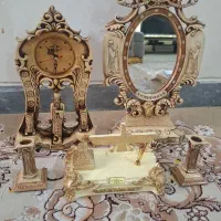 ست آینه شمعدان وساعت هخامنشی