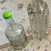 بطری آب شیشه ای