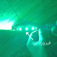 چراغ بلوکی 6 رنگ|ریسه و چراغ تزئینی|ساوه, |دیوار