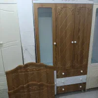 سرویس خواب سیسمونی کودک کمد سه درب تخت نوجوان|تخت و صندلی بچه|مشهد, توس (بلوار توس)|دیوار