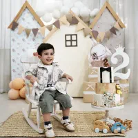 عکاسی کودک در باغ کودک