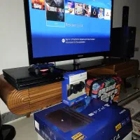 ps4 pro 7216  دو دسته با کیف و هدفون آکبند|کنسول، بازی ویدئویی و آنلاین|قم, پردیسان|دیوار