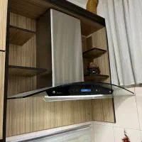 کابینت همراه هود و سینک|کتابخانه، شلف، قفسه‌های دیواری|اسلام‌شهر, شهرک مفیدی|دیوار