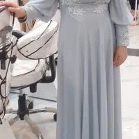 لباس مجلسی پوشیده جنس شاین