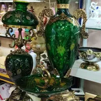 شمعدان وکاپ واباژور ومیوه خوری و.و.دوپوست در۳رنگ|صنایع دستی و سایر لوازم تزئینی|تهران, بازار|دیوار