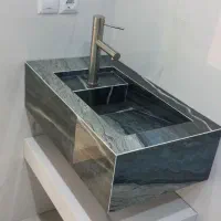 تولید. وساخت روشویی سرامیکی.واجرای تی وال .|لوازم سرویس بهداشتی|تاکستان, |دیوار