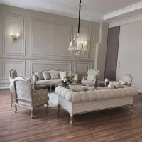 مبل مبلمان کلاسیک راحتی سلطنتی فرانسوی|مبلمان خانگی و میز عسلی|رشت, انصاری|دیوار
