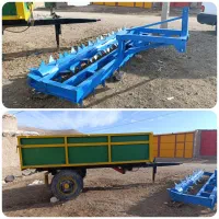 ادوات کشاورزی تریلی غلتک تانکر