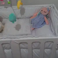 سرویس خواب نوزاد مخمل اسب تک شاخ|تخت و صندلی بچه|شیراز, دوکوهک|دیوار