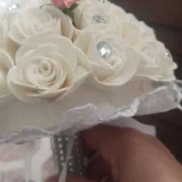 دسته گل عروس|گل مصنوعی|مراغه, |دیوار