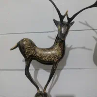 یک جفت گوزن برنز