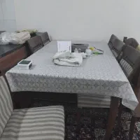 میز غذاخوری شش نفره
