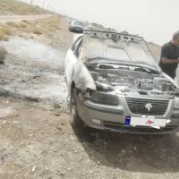 سمند سوخته موتور گیربکس سالم