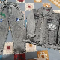 کت لی با شلوار|کفش و لباس بچه|قم, نوبهار|دیوار