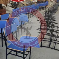 صندلی آموزشی/صندلی دانشجویی/صندلی محصلی چوبی (آبی)|صندلی و نیمکت|رباط‌کریم, |دیوار