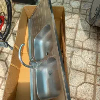 نیسان سینک به همراه شیر دو قلو سالم