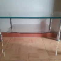 جلومبلی شیشیه پایه استیل