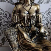 مجسمه پتینه کاری شده زیبا