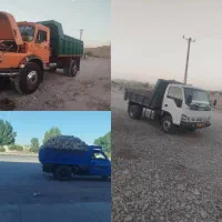 حمل آجر ماسه نخودی با زامیاد و ده تن و شیش تن
