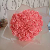 دسته گل هایی با ربان های باکیفیت تعداد و رنگ با تو|گل مصنوعی|یزد, |دیوار