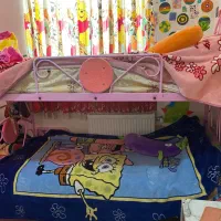 تخت فلزی دو طبقه|تخت و سرویس خواب|فولادشهر, مسکن مهر فولادشهر|دیوار