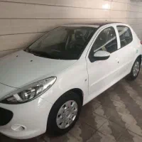 پژو 207 تیو فایو ارتقا یافته سفید صفر