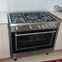 گاز فر تمام استیل اسنوا|اجاق گاز و لوازم برقی پختوپز|ملایر, |دیوار