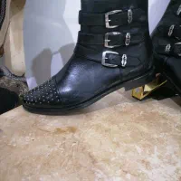 بت چرم طبیعی دست دوز برند همیلتون آلمان|کیف، کفش، کمربند|اردبیل, |دیوار