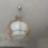 یک جفت لوستر اتاق خواب در حدنو و سالم