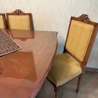 مبل استیل نه نفره به همراه میز غذاخوری|مبلمان خانگی و میز عسلی|تهران, دروازه شمیران|دیوار