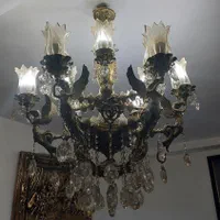 لوستر فرشته برنز