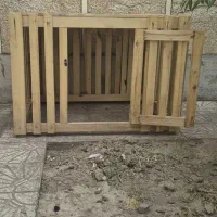 قفس چوبی مرغ و خروس