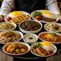 غذای ایرانی تازه نزدیک حرم مطهر با ارسال رایگان