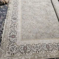 فروش یه تخته فرش۱۲متری رنگ روشن