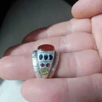 انگشتر جواهری دست ساز