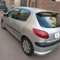 ۲۰۶ تیپ۲ نقره ای دوررنگ