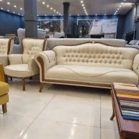 %مبل سالوادور زیبا و کمجا زیر قیمت بدلیل چک%|مبلمان خانگی و میز عسلی|مشهد, ایثارگران|دیوار