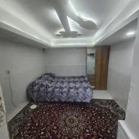 اجاره ماهانه زیر زمین  مبله حیاط دار درب مستقل