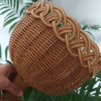 سبد بافی|صنایع دستی و سایر لوازم تزئینی|قم, شاه سید علی|دیوار