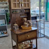 استند چوب دستگاه اسپرسو