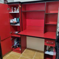 میز و کمد|کتابخانه، شلف، قفسههای دیواری|شهرکرد, |دیوار