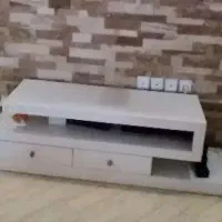 میز تلویزیون سفید