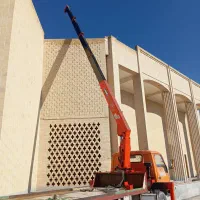 خدمات جرثقیل 3تن کفی دار دکل بلند